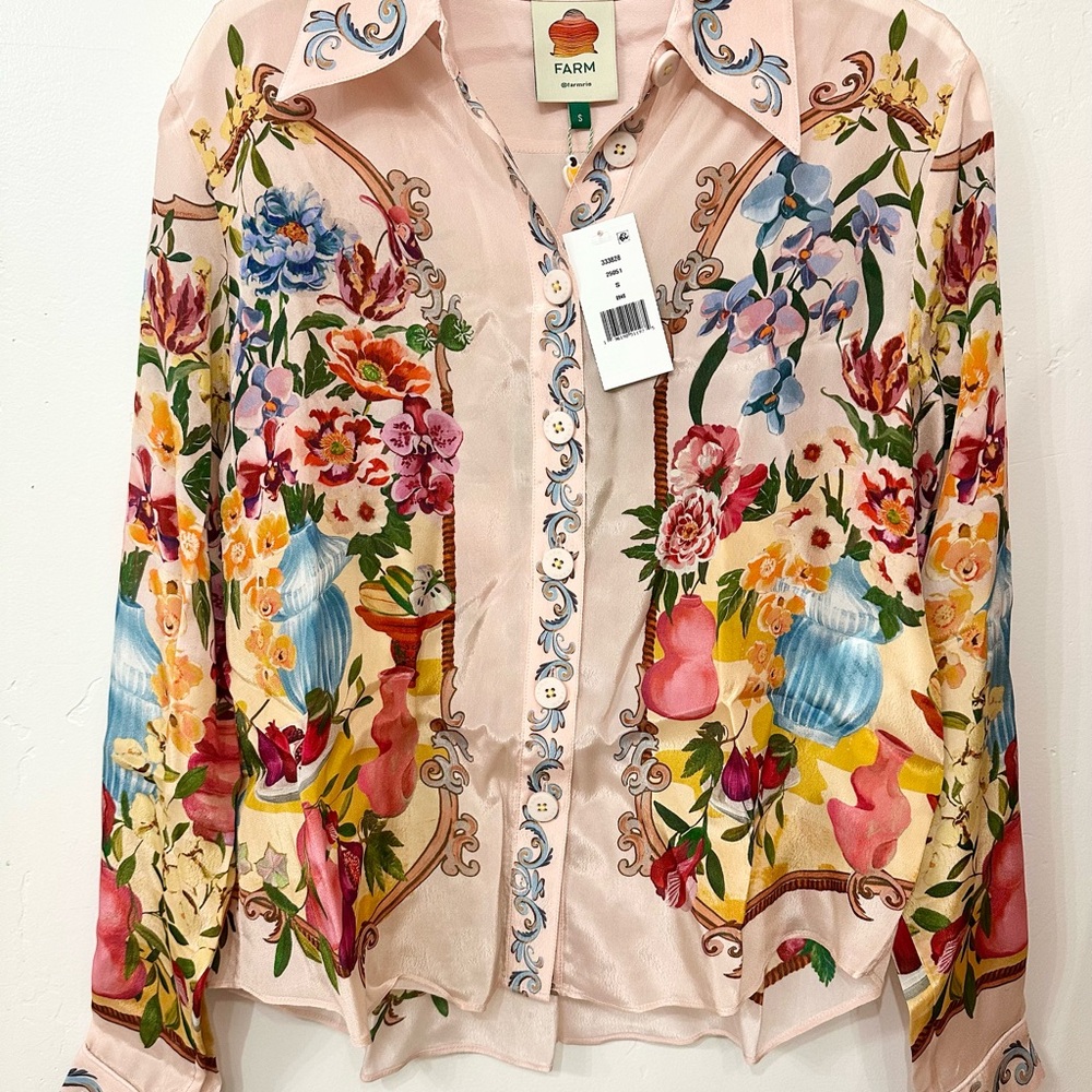 FARM Rio Multicolor Floral Blouse